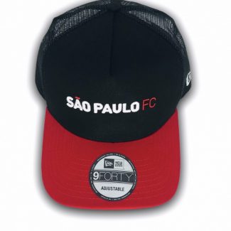 BONE NEW ERA 940 – SÃO PAULO F.C. – PRETO