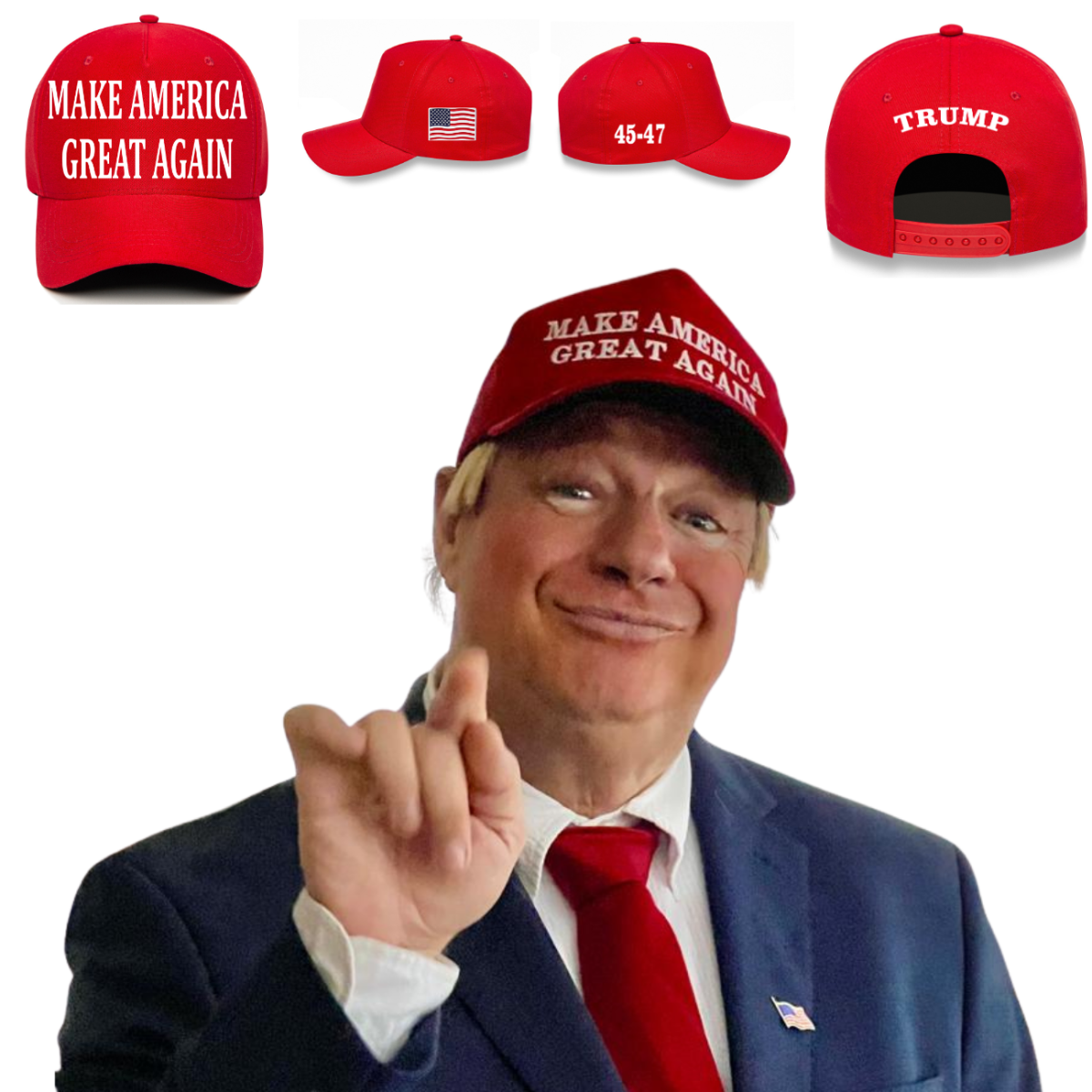 TRUMP (1) BOX10 Bonés