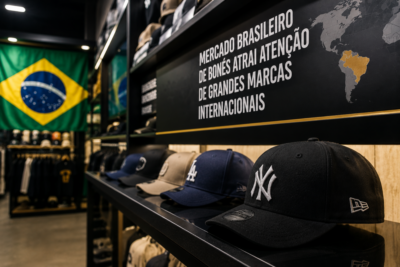 Mercado brasileiro de bonés atrai atenção de grandes marcas internacionais