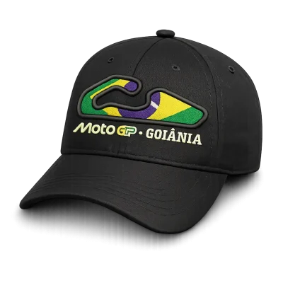 Boné Moto Gp Brasil Autódromo Goiânia Honda Yamaha Suzuki Ktm Aprilia MM
